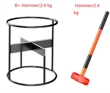 Cargar imagen en el visor de la galería, SteelForce Pro High-Efficiency Heavy Duty Manual Log Splitter & Large Dia. Bamboo Cutter with Safety Hammer Set NaturalMateriaStudio