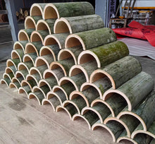 Cargar imagen en el visor de la galería, SteelForce Pro High-Efficiency Heavy Duty Manual Log Splitter & Large Dia. Bamboo Cutter with Safety Hammer Set NaturalMateriaStudio