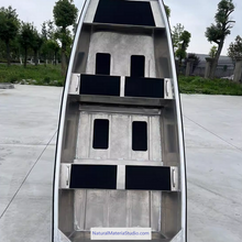 Load image into Gallery viewer, Unique Supply Custom Handmade Aluminum Alloy Boat / Speedboat / Fishing Boat / Rescue Boat / Farming Boat(Without Engine)-NaturalMateriaStudio-NaturalMateriaStudio