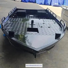 Load image into Gallery viewer, Unique Supply Custom Handmade Aluminum Alloy Boat / Speedboat / Fishing Boat / Rescue Boat / Farming Boat(Without Engine)-NaturalMateriaStudio-NaturalMateriaStudio