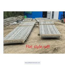 Load image into Gallery viewer, Unique supply of flat style bamboo rafts:4mx1.5m&4mx2.0m can be customized(4-6adults)+Free Ultimate Boating Companion Kit-NaturalMateriaStudio-NaturalMateriaStudio