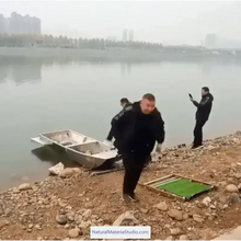 Load image into Gallery viewer, Unique Supply Varied size L2.2-5.0meters (7.2ft-16.4ft) Vehicle-mounted portable aluminum stackable boats (2-6adults)+Free Ultimate Boating Companion Kit-NaturalMateriaStudio-NaturalMateriaStudio