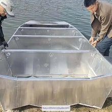 이미지를 갤러리 뷰어에 로드 , Unique Supply Varied size L2.2-5.0meters (7.2ft-16.4ft) Vehicle-mounted portable aluminum stackable boats (2-6adults)+Free Ultimate Boating Companion Kit-NaturalMateriaStudio-NaturalMateriaStudio