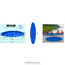 Carica l'immagine nel visualizzatore di Gallery, Unique Supply Varied Types L2.5-5.0meters (8.2ft-16.4ft) Plastic boats (2-8adults)+Free Ultimate Boating Companion Kit-NaturalMateriaStudio-NaturalMateriaStudio