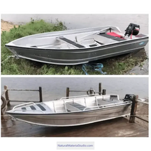 Cargar imagen en el visor de la galería, Unique Supply Varied Types of L3-6 meters (10ft-20ft) aluminum boats (2-8adults)+Free Ultimate Boating Companion Kit-NaturalMateriaStudio-NaturalMateriaStudio
