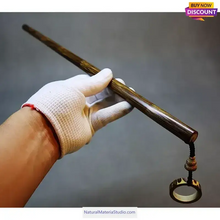 Load image into Gallery viewer, Vaired length of Dia. 2.3-2.5cm Golden Line Bamboo rods for defence/kung fu/martial arts/Walking /Hiking sticks/ski-NaturalMateriaStudio-NaturalMateriaStudio