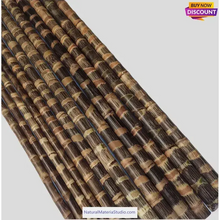 Load image into Gallery viewer, Vaired length of Dia. 2.3-2.5cm Golden Line Bamboo rods for defence/kung fu/martial arts/Walking /Hiking sticks/ski-NaturalMateriaStudio-NaturalMateriaStudio