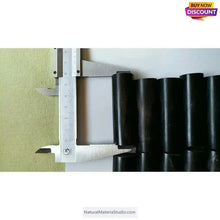 画像をギャラリービューアに読み込む, Vaired shapes 3x6.5cm of Square/Roll/Tips Water Black Buffalo Horn Material for Pipe Makers and Artisans-NaturalMateriaStudio-NaturalMateriaStudio