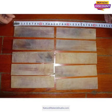 Load image into Gallery viewer, Vaired size 5X16cm of goat/sheep/ram mixed colourful horn Scales for making bow/knife handles ring/eyeglass frame Wholesale Amounts-NaturalMateriaStudio-NaturalMateriaStudio