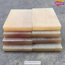 Load image into Gallery viewer, Vaired size 5X16cm of goat/sheep/ram mixed colourful horn Scales for making bow/knife handles ring/eyeglass frame Wholesale Amounts-NaturalMateriaStudio-NaturalMateriaStudio