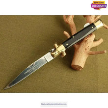 Cargar imagen en el visor de la galería, Vaired size 5x20cm Water Black Bufallo horn Scales for making bow/knife handles ring/eyeglass frame-NaturalMateriaStudio-NaturalMateriaStudio