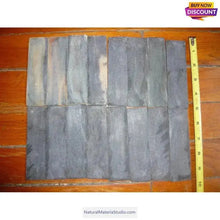 Cargar imagen en el visor de la galería, Vaired size 5x20cm Water Black Bufallo horn Scales for making bow/knife handles ring/eyeglass frame-NaturalMateriaStudio-NaturalMateriaStudio