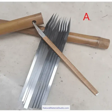 画像をギャラリービューアに読み込む, Varied combination tool kits for making Shakuhachi and bamboo flute-NaturalMateriaStudio-NaturalMateriaStudio