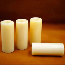 画像をギャラリービューアに読み込む, Outer Dia.17-32mm Natural Yak Bone Rolls - Ideal for Crafting Rings, Knife and Pipe Accessories - NaturalMateriaStudio