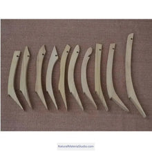 Cargar imagen en el visor de la galería, Varied Shapes Wood Bows Sayah/Tips/Ears and Bow Handles for Making Traditional Bows-NaturalMateriaStudio-NaturalMateriaStudio