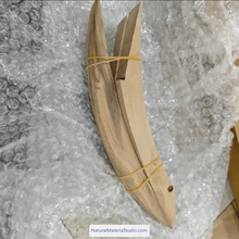 이미지를 갤러리 뷰어에 로드 , Varied Shapes Wood Bows Sayah/Tips/Ears and Bow Handles for Making Traditional Bows-NaturalMateriaStudio-NaturalMateriaStudio