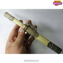 Lade das Bild in den Galerie-Viewer, Varied Size 3.0-7.0cm Natural Yak bone blocks for making jewlery Knife bracelet car hanging carving DIY accessories-NaturalMateriaStudio-NaturalMateriaStudio