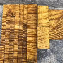 画像をギャラリービューアに読み込む, Varied Size Golden Silk Nanmu Wood Blanks – Rare Water Ripple Grain Exotic Hardwood for Luxury Craftsmanship NaturalMateriaStudio