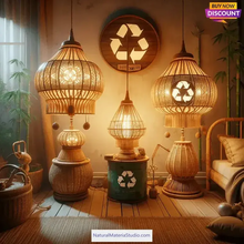 Lade das Bild in den Galerie-Viewer, Width 0.2-1.0cm for L100cm/39.4" Handmade Bamboo Strips/Flats for Weaving &Kite& handicraft-NaturalMateriaStudio-NaturalMateriaStudio