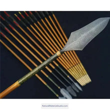 Load image into Gallery viewer, 63"/160cm long bamboo sticks of Dia.0.2-1.0cm for Kite &amp; bamboo arrow or flight arrow making-NaturalMateriaStudio-NaturalMateriaStudio
