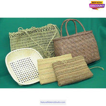 Load image into Gallery viewer, 100% Pure Natural Dried Ramie Thread for MrBeast’s Straw Hat and Baby Pillow Making, Home Business, and DIY Weaving - Wholesale
