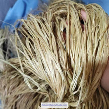 Load image into Gallery viewer, 100% Pure Natural Dried Ramie Thread for MrBeast’s Straw Hat and Baby Pillow Making, Home Business, and DIY Weaving - Wholesale
