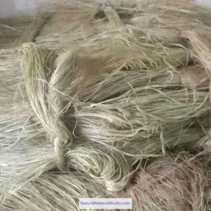 100% Pure Natural Dried Ramie Thread for MrBeast’s Straw Hat and Baby Pillow Making, Home Business, and DIY Weaving - Wholesale