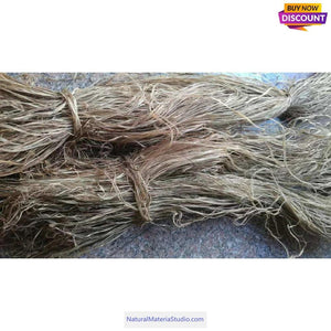 100% Pure Natural Dried Ramie Thread for MrBeast’s Straw Hat and Baby Pillow Making, Home Business, and DIY Weaving - Wholesale