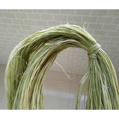100% Pure Natural Dried Ramie Thread for MrBeast’s Straw Hat and Baby Pillow Making, Home Business, and DIY Weaving - Wholesale