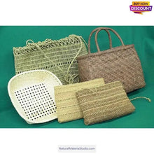 Load image into Gallery viewer, 100% Pure Natural Dried Ramie Thread for MrBeast’s Straw Hat and Baby Pillow Making, Home Business, and DIY Weaving - Wholesale-NaturalMateriaStudio-NaturalMateriaStudio
