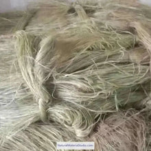 Load image into Gallery viewer, 100% Pure Natural Dried Ramie Thread for MrBeast’s Straw Hat and Baby Pillow Making, Home Business, and DIY Weaving - Wholesale-NaturalMateriaStudio-NaturalMateriaStudio
