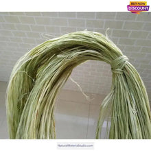 Load image into Gallery viewer, 100% Pure Natural Dried Ramie Thread for MrBeast’s Straw Hat and Baby Pillow Making, Home Business, and DIY Weaving - Wholesale-NaturalMateriaStudio-NaturalMateriaStudio

