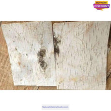 Cargar imagen en el visor de la galería, 11.8&quot;X15.7&quot;(30X40cm) Birch bark sheets card/package/decoration DIY
