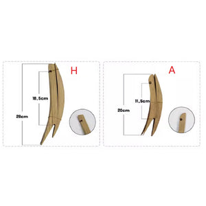 Varied Shapes of Locust Wood Bows Sayah/Tips/Ears and Bow Handles for Making  Traditional Bows