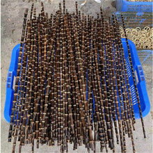 Charger l&#39;image dans la galerie, New &amp; Rare Black Bamboo Root Sticks Length 80cm(31.5&quot;)Dia.0.9-1.3cm(0.35&quot;-0.5&quot;) Unique Supply
