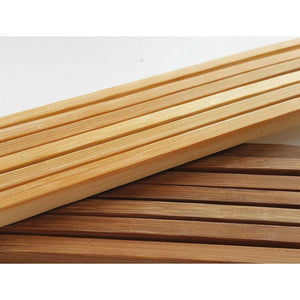 2 colors of L200CM (78.7") Square Bamboo Slats/Strips（0.5-1.0cm） for Diverse DIY Projects - Available in Bulk