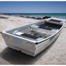 Carica l&#39;immagine nel visualizzatore di Gallery, L10-26ft Customized Aluminum Alloy Boats for Tourism and Fishing(3-8adults)
