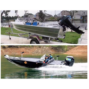 Unique Supply Varied Types of L3-6 meters (10ft-20ft) aluminum boats can be customized(2-8adults)