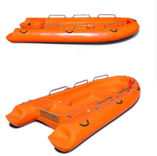 Lade das Bild in den Galerie-Viewer, L11-13ft Double-layer Thickened PE Boats for Tourism and Fishing(3-6adults)
