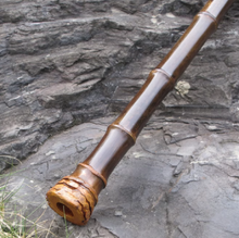 画像をギャラリービューアに読み込む, Selected Premium Black Bamboo Sticks (145cm-155cm) for Crafting Walking/Hiking Canes/Shakuhachi/Flutes（90-95cm)
