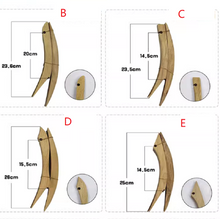 Load image into Gallery viewer, Varied Shapes of Locust Wood Bows Sayah/Tips/Ears and Bow Handles for Making  Traditional Bows
