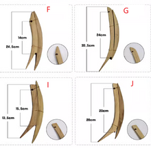 Load image into Gallery viewer, Varied Shapes of Locust Wood Bows Sayah/Tips/Ears and Bow Handles for Making  Traditional Bows
