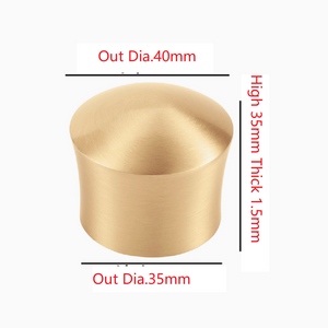 Premium Metal Cane Protective Cover and Decorative parts Suitable for all kinds of furniture and stairs