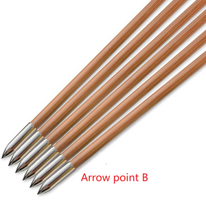 Handmade Varied Spine(30-90#) Tonkin Bamboo Arrows 33“/39.4” for Longbow Recurve Bow Archery Hunting Can be customized