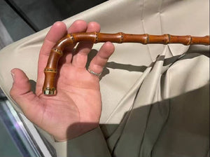 Seltene und kostbare Bambuswurzelstäbe (120 cm / 47,2 Zoll) für vielfältige Kunsthandwerke – Großhandel
