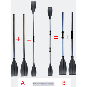 Car-mounted Portable Multi-section Detachable Combination Fishing/Assault Boat Length: 2.55 - 5.5 meters