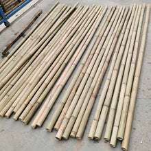 Load image into Gallery viewer, Length 150cm/59&quot; Dia.1.0-6.0cm Tonkin bamboo poles for making bamboo fly rod/bicycle and flute/wind chime walking/Hiking sticks
