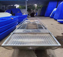 Carica l&#39;immagine nel visualizzatore di Gallery, Unique Supply Custom Handmade Aluminum Alloy Boat / Speedboat / Fishing Boat / Rescue Boat / Farming Boat(Without Engine)
