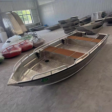 Carica l&#39;immagine nel visualizzatore di Gallery, Unique Supply Custom Handmade Aluminum Alloy Boat / Speedboat / Fishing Boat / Rescue Boat / Farming Boat(Without Engine)
