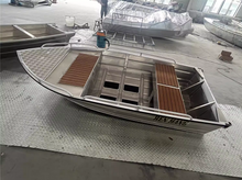 Carica l&#39;immagine nel visualizzatore di Gallery, Unique Supply Custom Handmade Aluminum Alloy Boat / Speedboat / Fishing Boat / Rescue Boat / Farming Boat(Without Engine)
